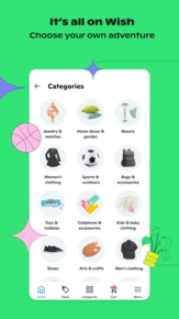 Wish - Smart Shoppen & Sparen